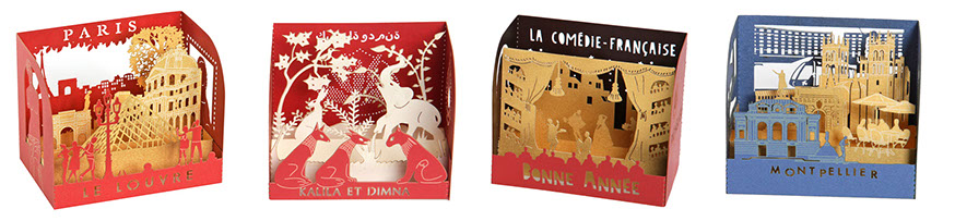 carte pop-up découpe laser